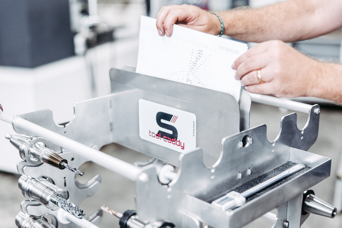 Tool Caddy ISO40 HSK63 - auf Anfrage